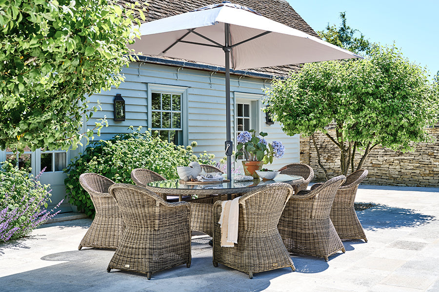 Garden Parasols & Parasol Bases