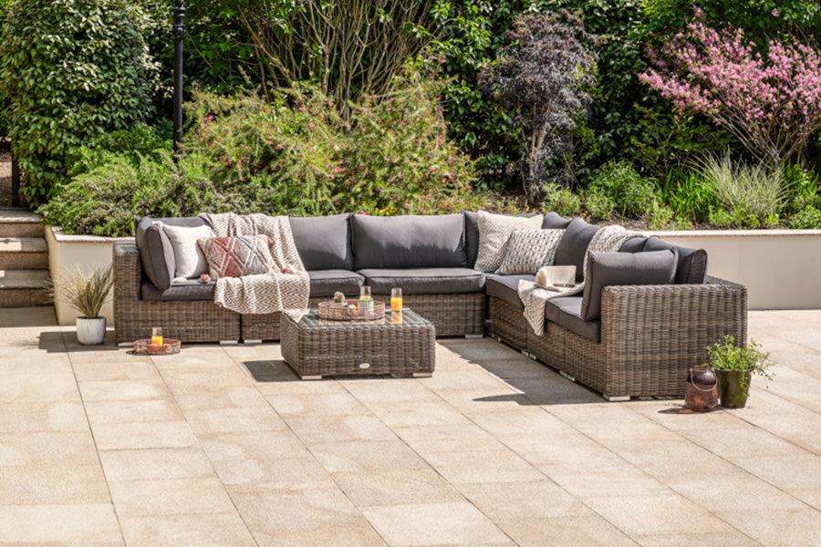 L Shaped Garden Sofas