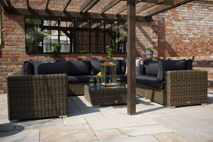 U Shaped Garden Sofas
