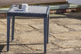 54cm Hampstead Grey Square Side Table