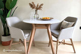Richmond Dining Armchair with Teak Legs