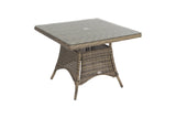 100cm Mayfair Square Dining Table with 4 Dining Chairs