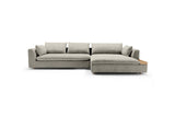 Malvern Medium Left Hand Chaise Corner Sofa Set 1