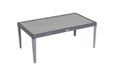 Hampstead Grey 2 Seater Sofa with 2 Lounge Armchairs, Footstool & Rectangular Coffee Table
