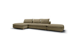 Malvern Large Left Hand Chaise Corner Sofa Set 2