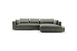 Malvern Medium Left Hand Chaise Corner Sofa Set 1