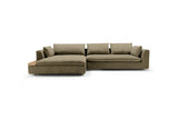 Malvern Medium Right Hand Chaise Corner Sofa Set 1