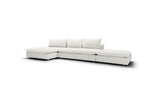 Malvern Large Left Hand Chaise Corner Sofa Set 2