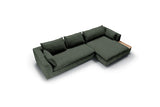 Malvern Medium Left Hand Chaise Corner Sofa Set 1