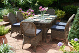 160cm Mayfair Rectangular Dining Table with 6 Dining Chairs