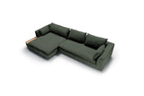 Malvern Medium Right Hand Chaise Corner Sofa Set 1