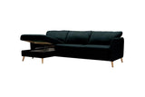 Ludlow Large Right Hand Chaise Sofa Bed Set 2