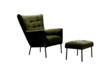 Victoria Armchair & Footstool