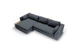 Malvern Medium Right Hand Chaise Corner Sofa Set 1