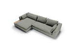 Malvern Medium Right Hand Chaise Corner Sofa Set 1
