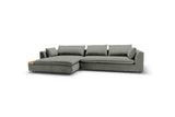 Malvern Medium Right Hand Chaise Corner Sofa Set 1