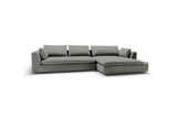 Malvern Medium Left Hand Chaise Corner Sofa Set 1