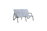 Paris Luxe Comfort Two Seater Sofa Volcano/Grey