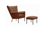 Victoria Armchair & Footstool