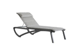 Paris Luxe Comfort Sun Lounger Volcano/Grey