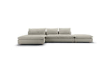 Malvern Large Left Hand Chaise Corner Sofa Set 2