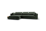 Malvern Medium Right Hand Chaise Corner Sofa Set 1