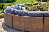 Kensington Curved Rattan Modular Sofa Set D (Without Coffee Table)
