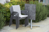 Paris Volcano/Grey Stacking Armchair