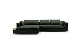 Malvern Medium Right Hand Chaise Corner Sofa Set 1