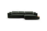 Malvern Medium Left Hand Chaise Corner Sofa Set 1