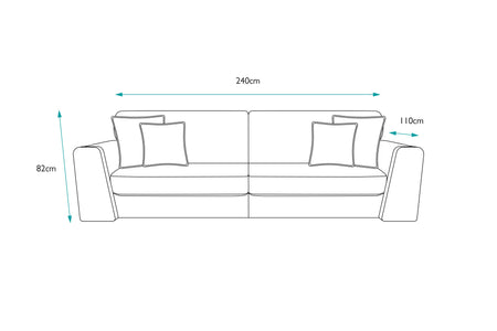Abingdon 4 Seater Sofa