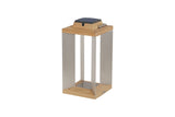 Myrtle Teak Solar Lantern