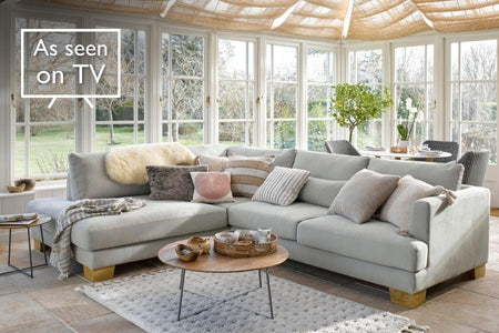Buckingham Medium Right Hand Chaise Corner Sofa Set 2
