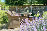 160cm Mayfair Rectangular Dining Table with 2 Dining Armchairs & 4 Dining Chairs
