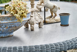 230cm Cliveden Oval Dining Table with 8 Dining Armchairs
