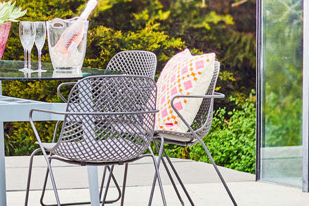 CLEARANCE | Remy Stacking Armchair - Grey