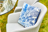 Blue Floral Waterproof Scatter Cushion