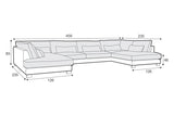 Buckingham Extra Large Double Chaise Corner Sofa Set 15