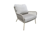 Cannes 2 Seater Sofa with 2 Lounge Armchairs, Coffee Table & Side Table