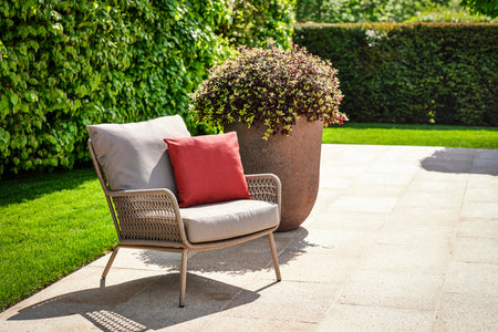 Cannes Lounge Armchair, Footstool and Side Table