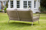 Cannes 2 Seater Sofa with 2 Lounge Armchairs, Coffee Table & Side Table