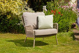 Cannes Lounge Armchair, Footstool and Side Table