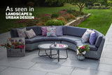 Cliveden Rattan Curved Modular Sofa Set E