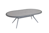230cm Cliveden Oval Dining Table with 8 Dining Armchairs