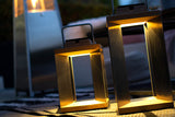 Myrtle Teak Solar Lantern