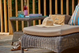 2 Marlow Sun Loungers with Square Side Table