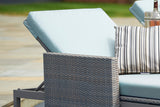 Hampstead Grey Sun Lounger