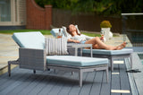 Hampstead Grey Sun Lounger