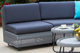 Cliveden Rattan Curved Modular Sofa Set B