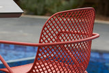 Remy Stacking Bar Stool - Red